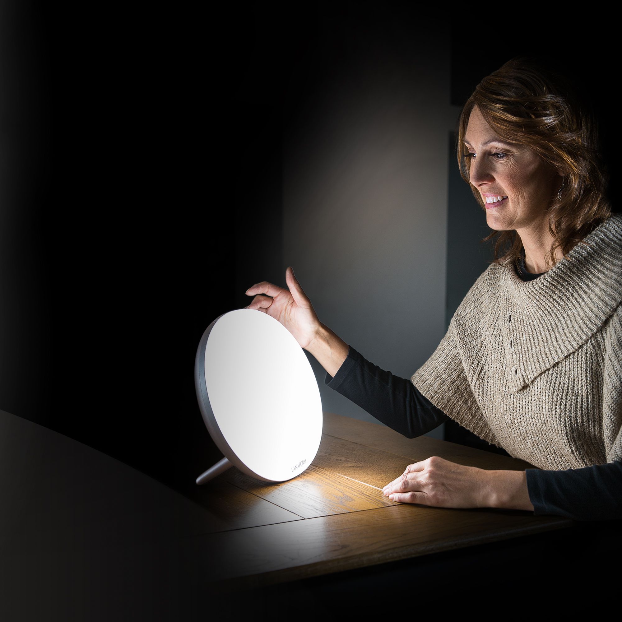 Lanaform Lumino LED – Medicinsk ljusterapilampa med 10 000 lux
