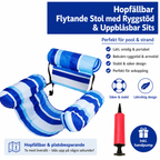 Flytande Stol med Ryggstöd – Maximal Komfort i Vattnet