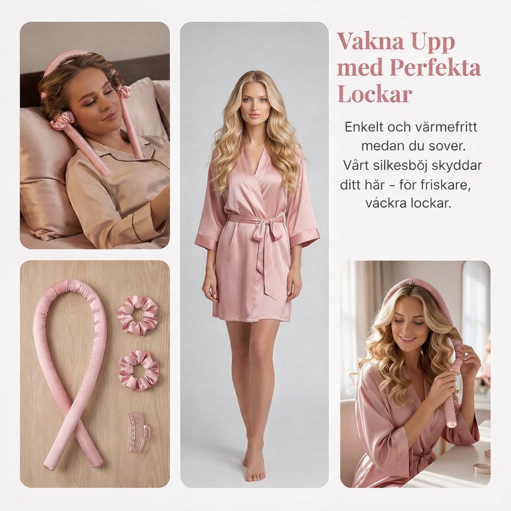 Silkeslockare utan värme – Vakna upp med perfekta lockar