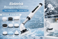 9-i-1 Multifunktionell Elektrisk Rengöringsborste – Trådlös, Uppladdningsbar USB och Perfekt för Kök & Badrum även bilen