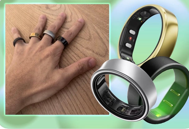 Smart Fitness Ring / Hälsospårningsring