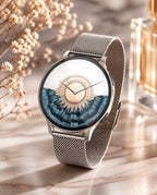 Stilren smartwatch som kombinerar funktion, hälsa och bekvämlighet – direkt på din handled.