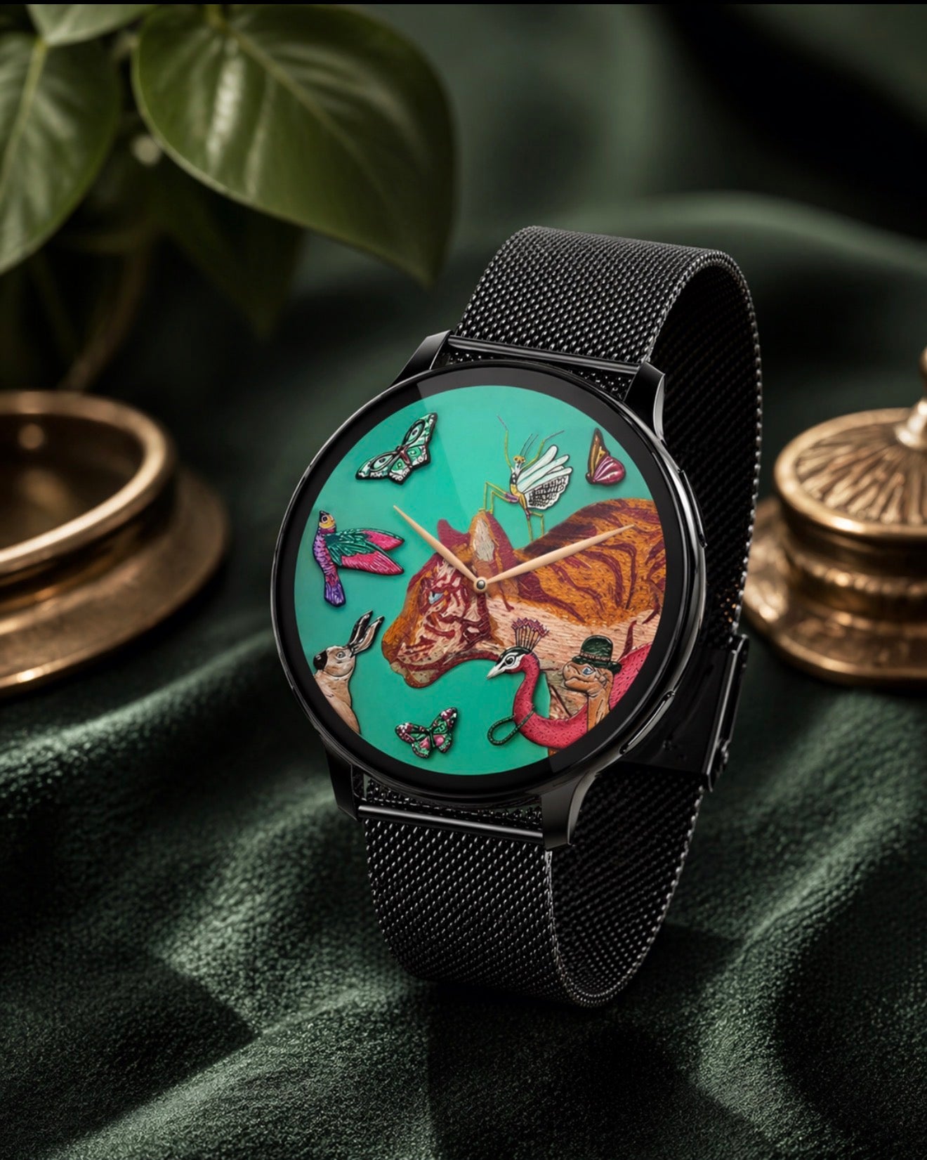 Stilren smartwatch som kombinerar funktion, hälsa och bekvämlighet – direkt på din handled.