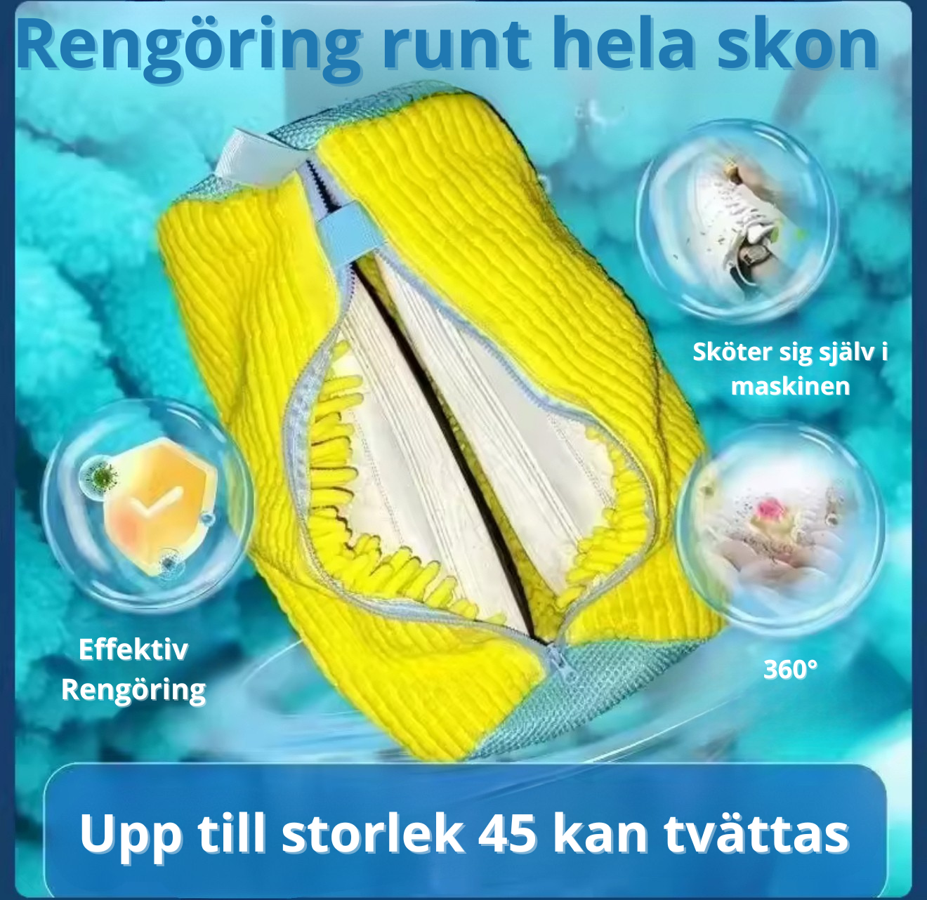 Skotvättpåse – Skydda dina skor i tvätten
