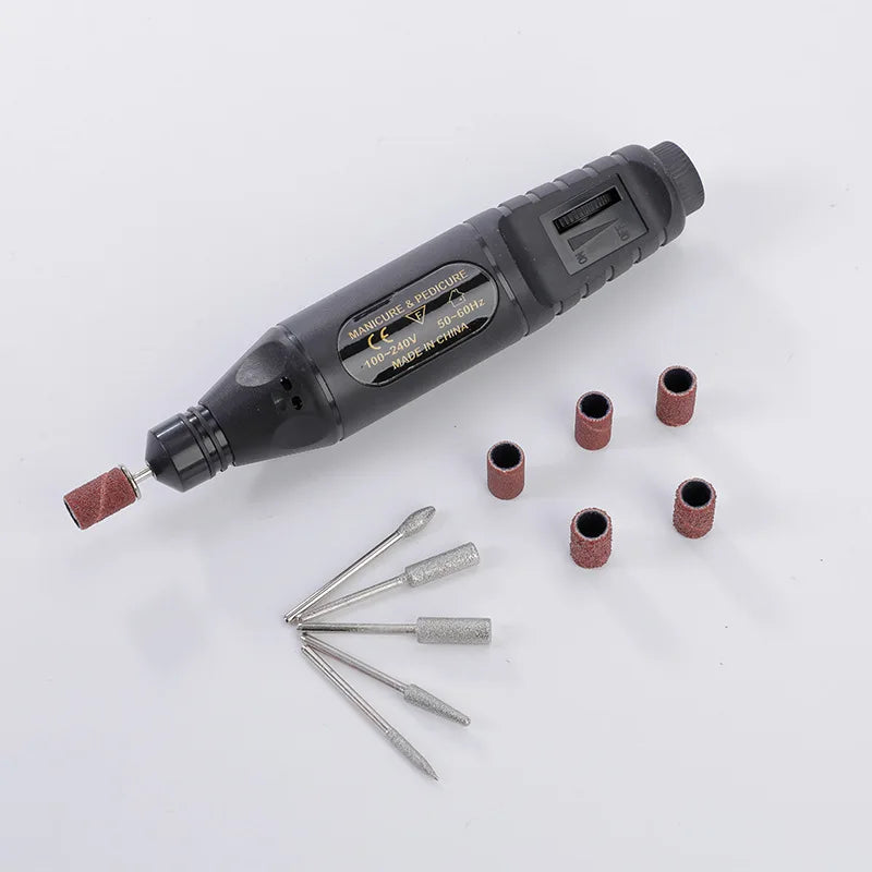 LULAA Electric Nail Sander Nail Drill Machine Grinder Nail Removal Exfoliating Polishing Tool Pedicure Machine Adapter