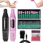 LULAA Electric Nail Sander Nail Drill Machine Grinder Nail Removal Exfoliating Polishing Tool Pedicure Machine Adapter