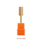 Milling Cutter Golden Carbide Nail Drill Bits For Electric Nail Drill Manicure Machine Pedicure Nail Files Accessories