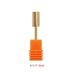 Milling Cutter Golden Carbide Nail Drill Bits For Electric Nail Drill Manicure Machine Pedicure Nail Files Accessories