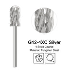 Milling Cutter Golden Carbide Nail Drill Bits For Electric Nail Drill Manicure Machine Pedicure Nail Files Accessories