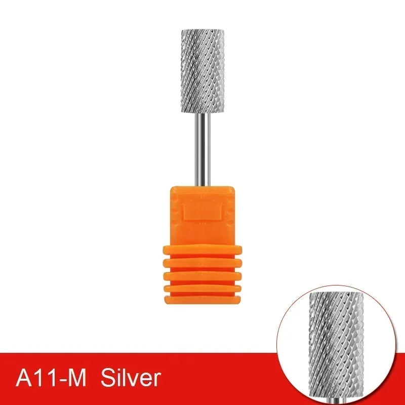 Milling Cutter Golden Carbide Nail Drill Bits For Electric Nail Drill Manicure Machine Pedicure Nail Files Accessories