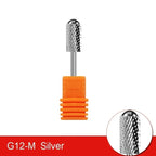 Milling Cutter Golden Carbide Nail Drill Bits For Electric Nail Drill Manicure Machine Pedicure Nail Files Accessories
