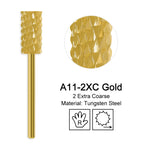 Milling Cutter Golden Carbide Nail Drill Bits For Electric Nail Drill Manicure Machine Pedicure Nail Files Accessories