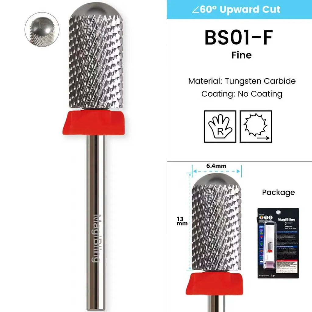 Milling Cutter Golden Carbide Nail Drill Bits For Electric Nail Drill Manicure Machine Pedicure Nail Files Accessories