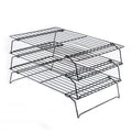 3-Layer Baking Cooling Rack Stackable Bread Cake Cooling Rack Net Mat