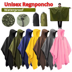 🌧️ Regnponcho med huva – Vattentät & Multifunktionell
